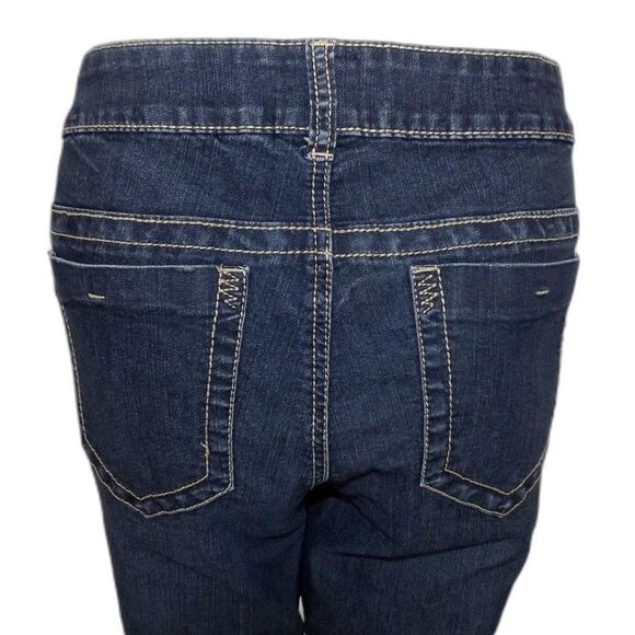 TORRID Jeans, 18S, Dark Blue Wash, stretch, Skinny, Zipper Fly, Pockets - Picture 9 of 13